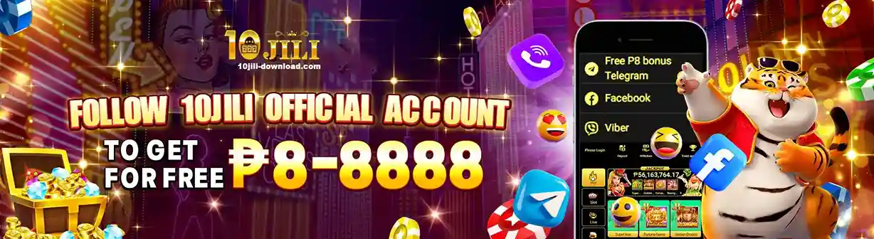 10JILI follow official account for latest gaming news and updates