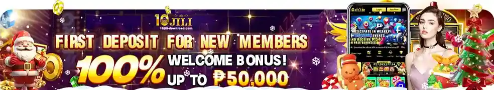 10JILI welcome package promotion for newly registered members